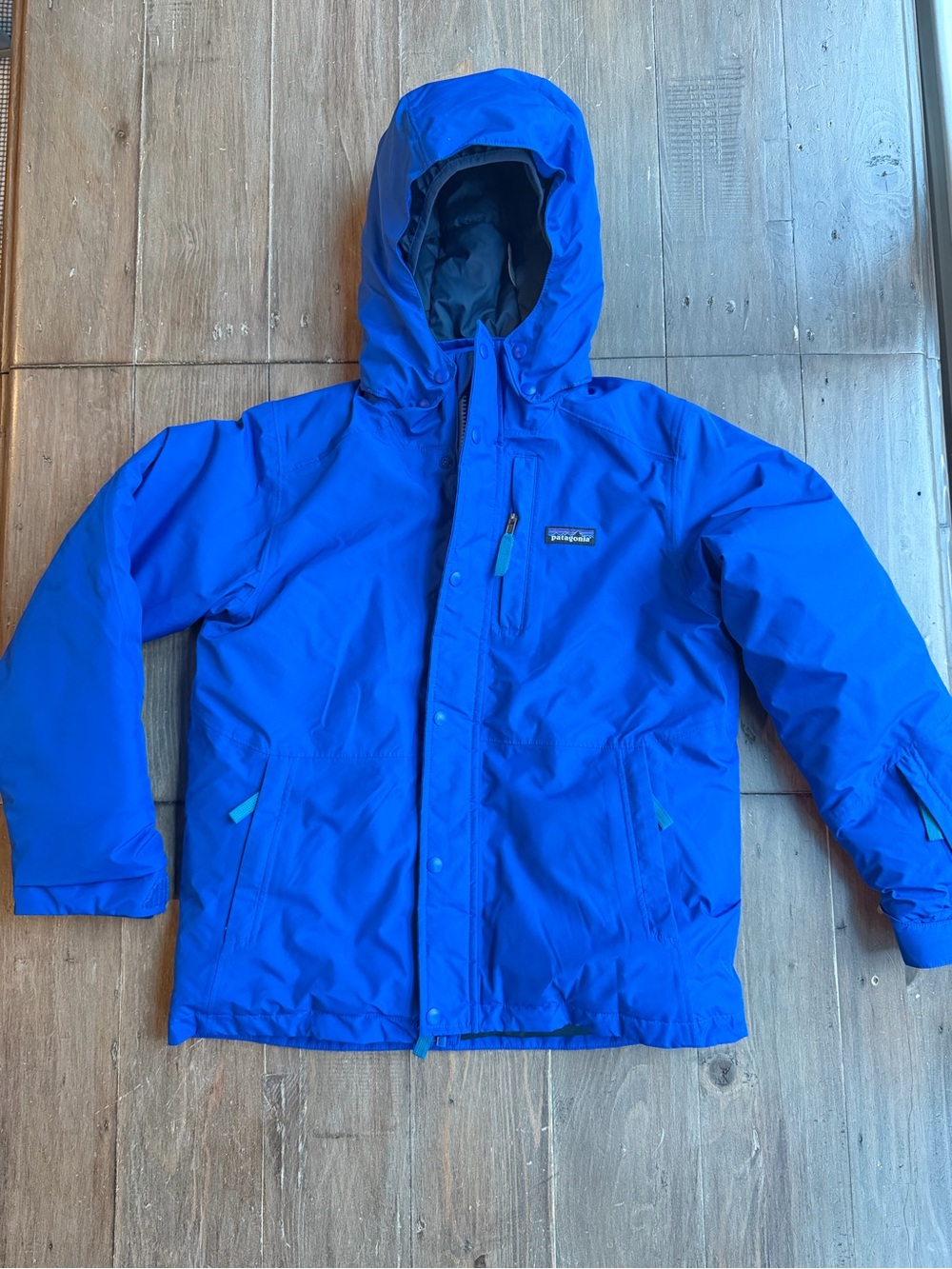Patagonia Kids Powder Town Jacket - Blue - Size M (10)